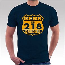 Mens Navy Blue 218 T-Shirt